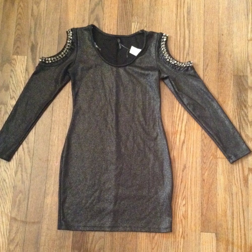 🆕Black with specks of silver Ladies Dress